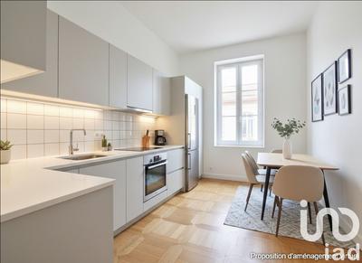 Maison de ville - 73 m² - 3 pièces