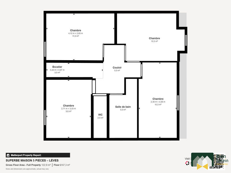 Maison ancienne - 96 m² - 5 pièces