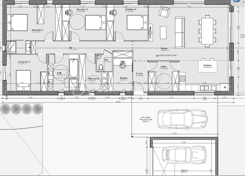 Maison - 170 m² - 5 pièces