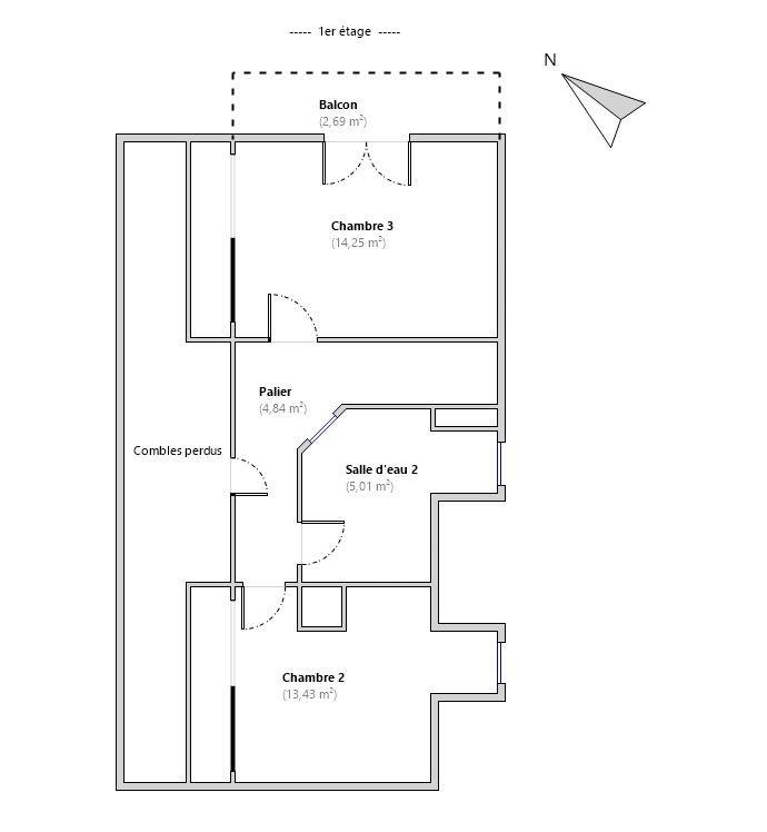 Maison - 135 m² - 6 pièces