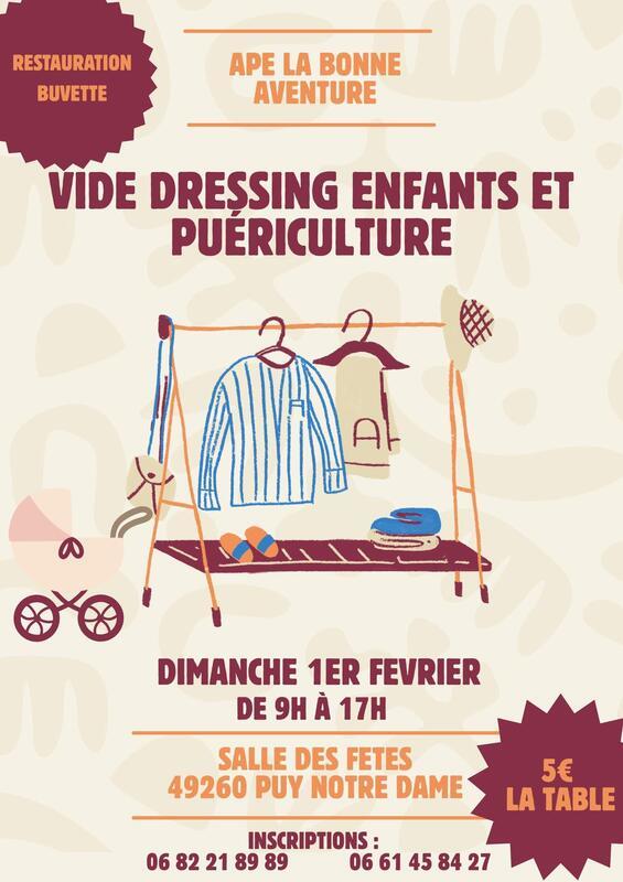 Vide dressing enfants et puériculture