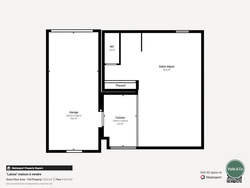 Maison traditionnelle - 73 m² - 4 pièces