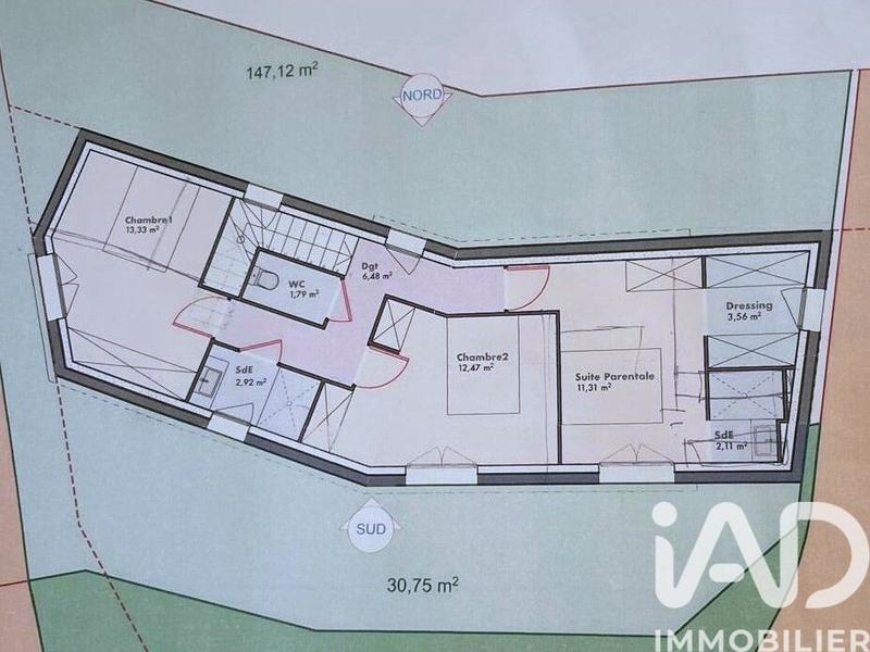 Maison - 113 m² - 4 pièces