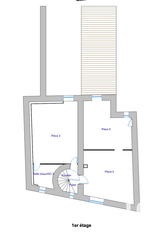 Maison de village - 180 m² - 5 pièces