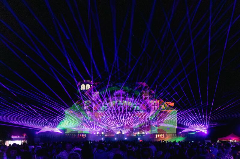 Anamorphose Spectacle sons et lumières concerts électro