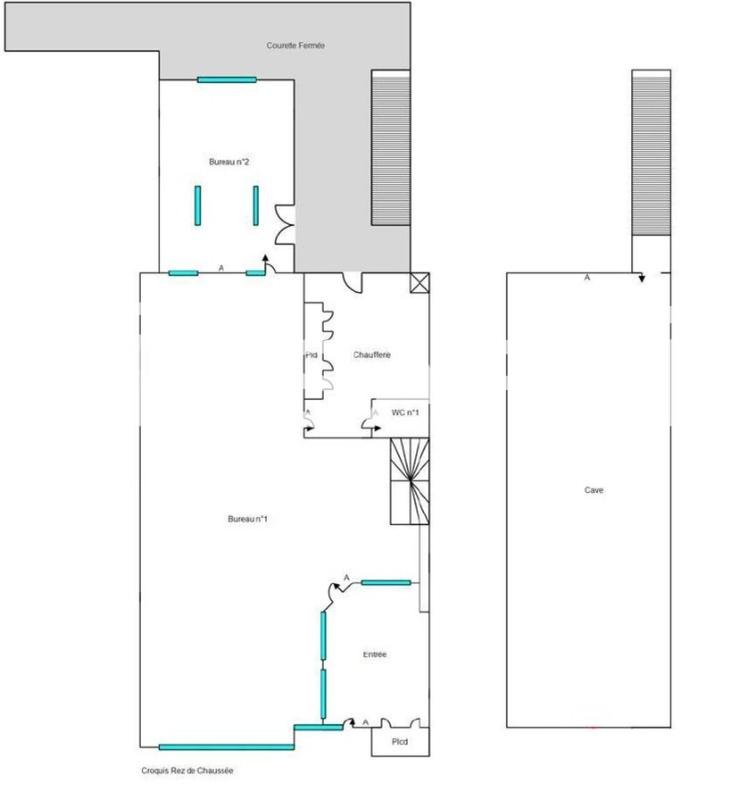 Local commercial - 120 m² - 5 pièces