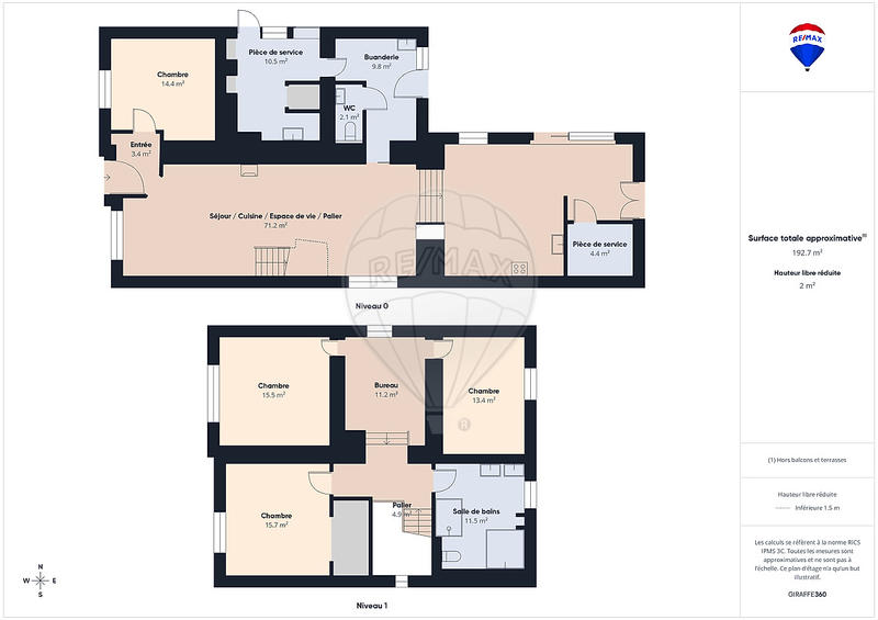 Maison - 190 m² - 5 pièces