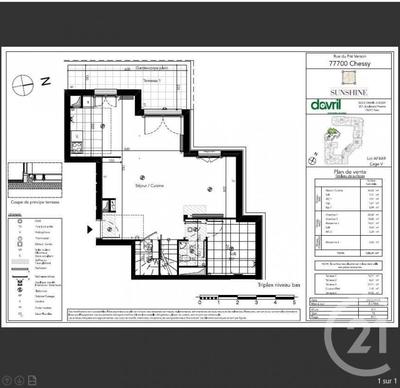 Appartement - 121 m² - 4 pièces