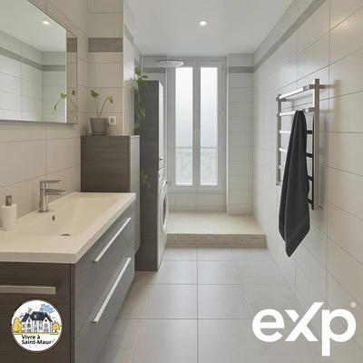 Appartement - 65 m² - 3 pièces