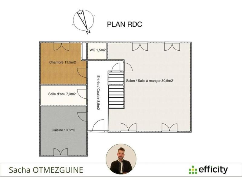 Pavillon - 120 m² - 5 pièces