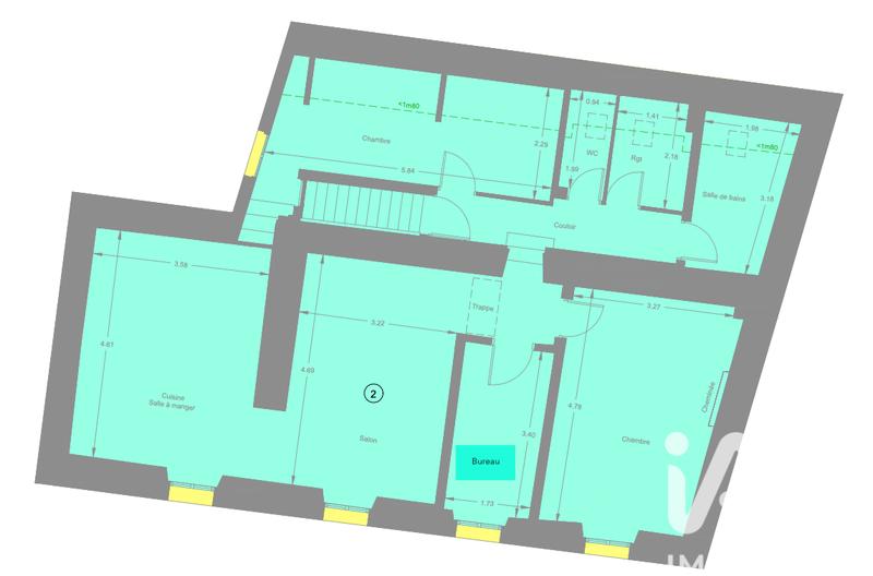 Appartement - 77 m² - 4 pièces