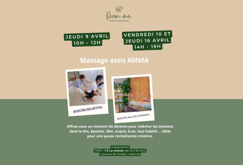 Massage Amma assis à Décore-moi café Céramique