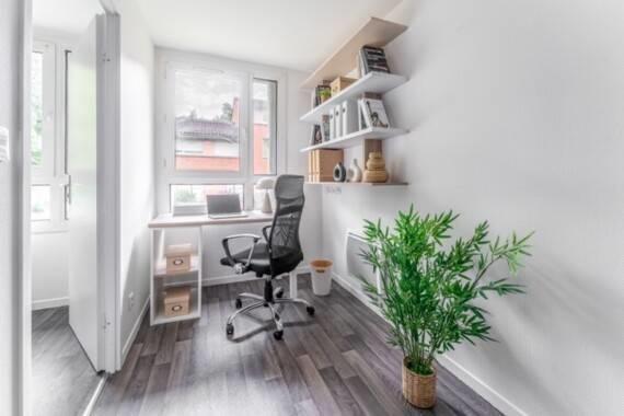 Chambre - 16 m² - 1 pièce