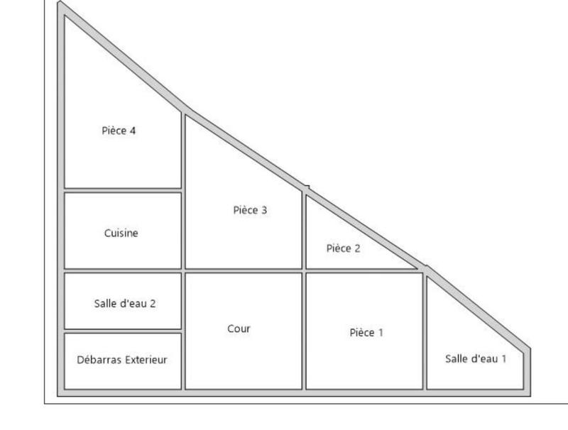 Maison - 67 m² - 3 pièces