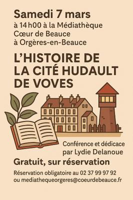 Conférence « l’Histoire de la Cité Hudault de Voves » par Lydie Delanoue
