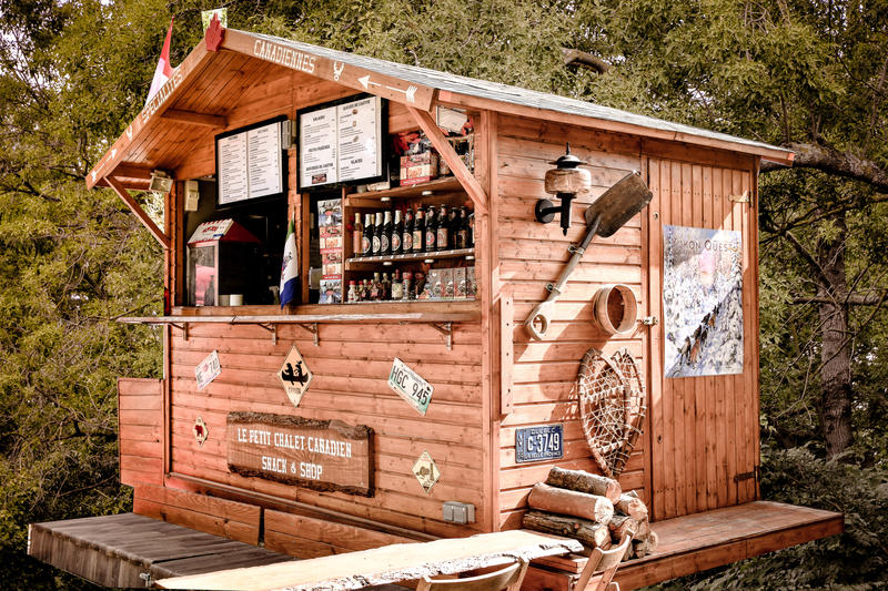 Le petit chalet canadien