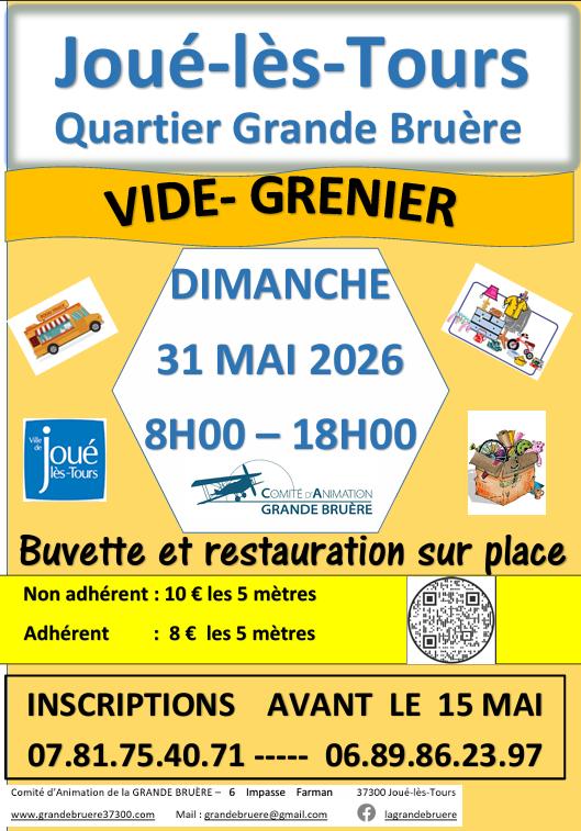 Vide grenier de la grande bruère