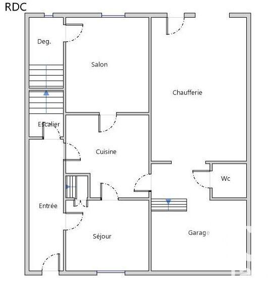 Maison de village - 142 m² - 5 pièces