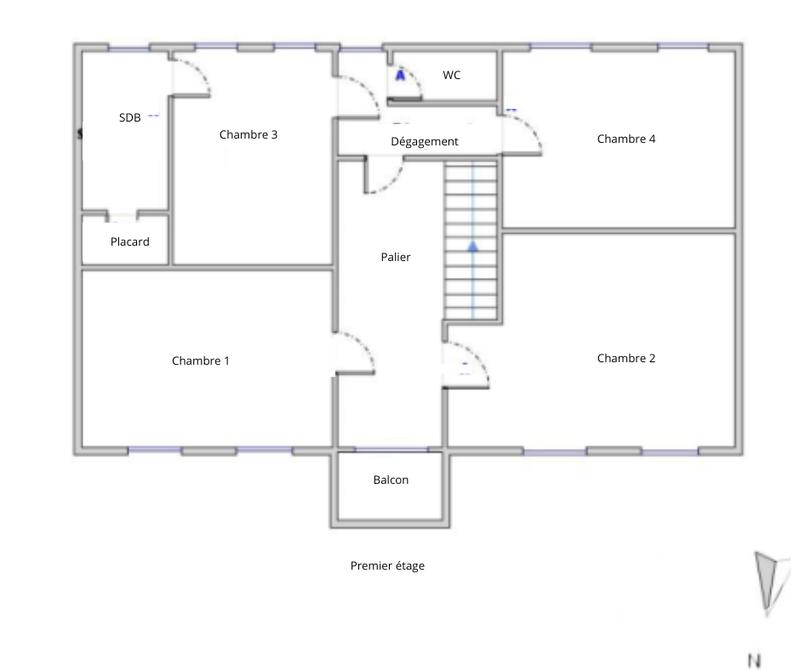 Maison de ville - 295 m² - 8 pièces