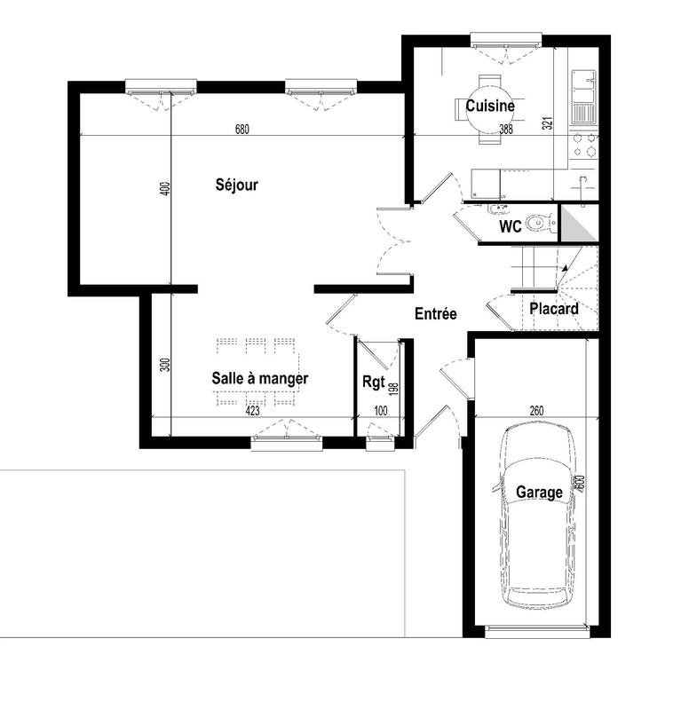 Maison - 128 m² - 5 pièces