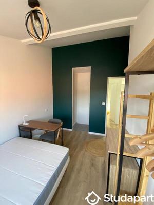 Chambre - 7 m² - 1 pièce