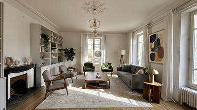 Appartement - 198 m² - 6 pièces