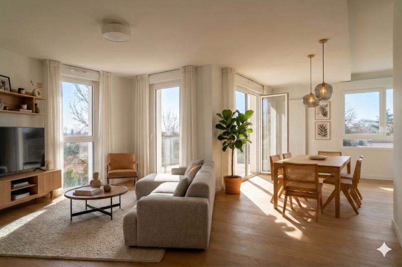 Appartement - 118 m² - 5 pièces