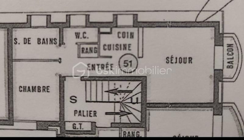 Appartement - 34 m² - 2 pièces