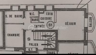 Appartement - 34 m² - 2 pièces