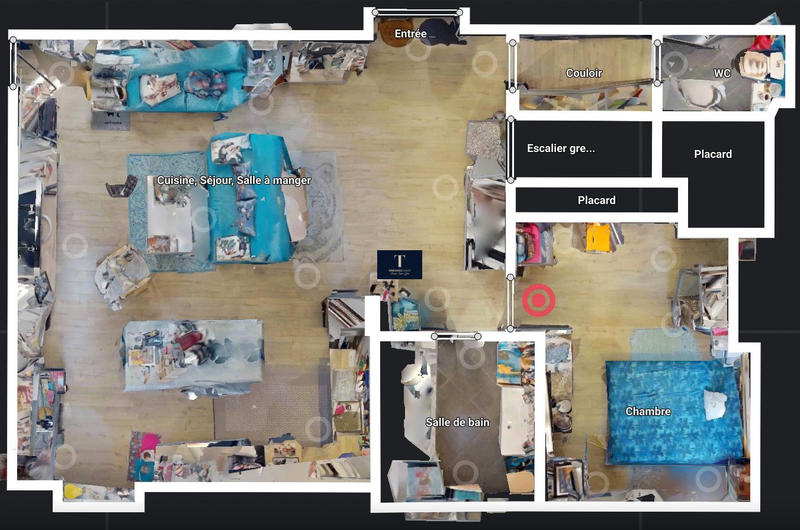 Appartement - 72 m² - 3 pièces