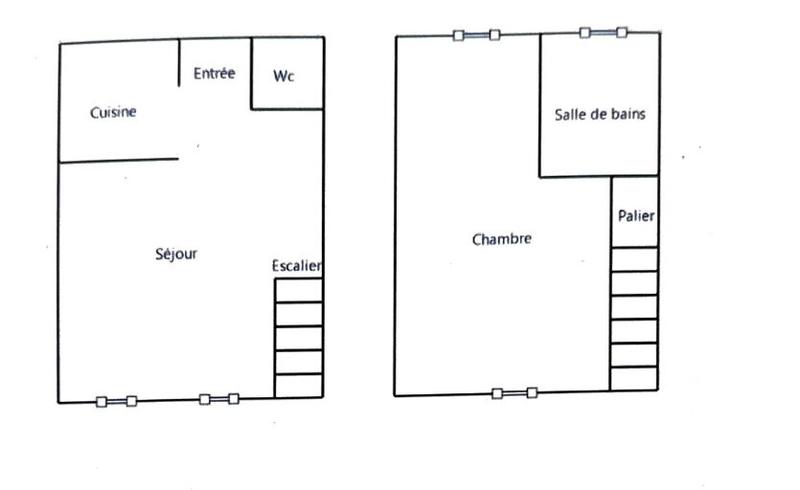 Appartement - 40 m² - 2 pièces