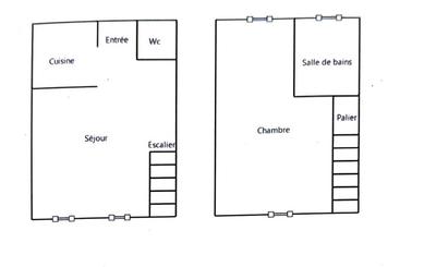 Appartement - 40 m² - 2 pièces
