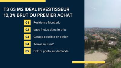 Appartement - 63 m² - 3 pièces