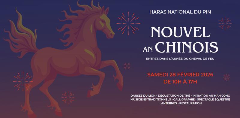 Le Haras national du Pin célèbre le Nouvel An chinois avec un festival équestre et culturel inédit