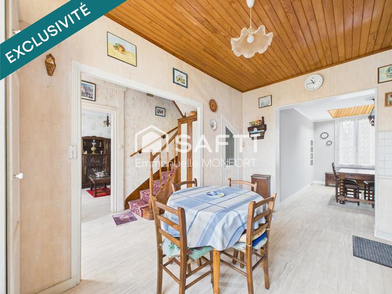 Maison - 89 m² - 5 pièces