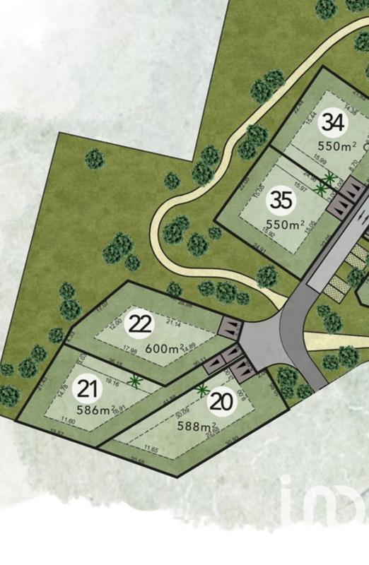 Terrain - 588 m²
