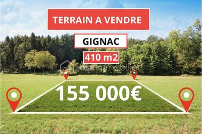 Terrain - 410 m²