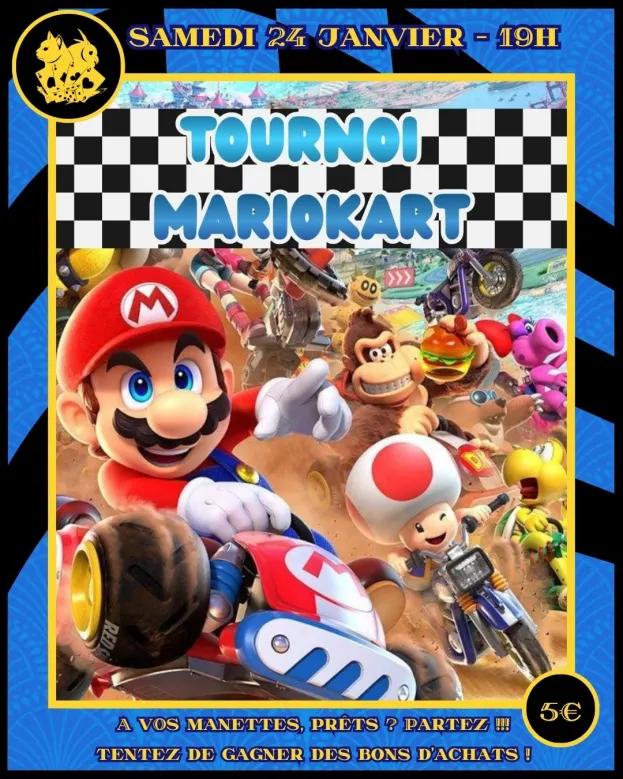Soirée mariokart switch au chat chouette