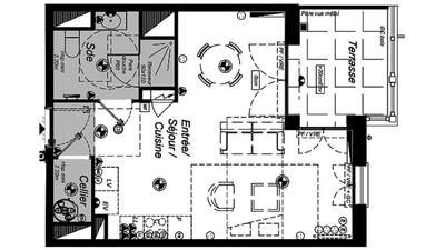 Appartement - 36 m² - 1 pièce