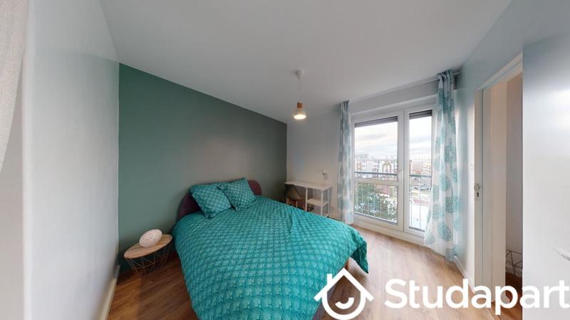 Chambre - 13 m² - 1 pièce