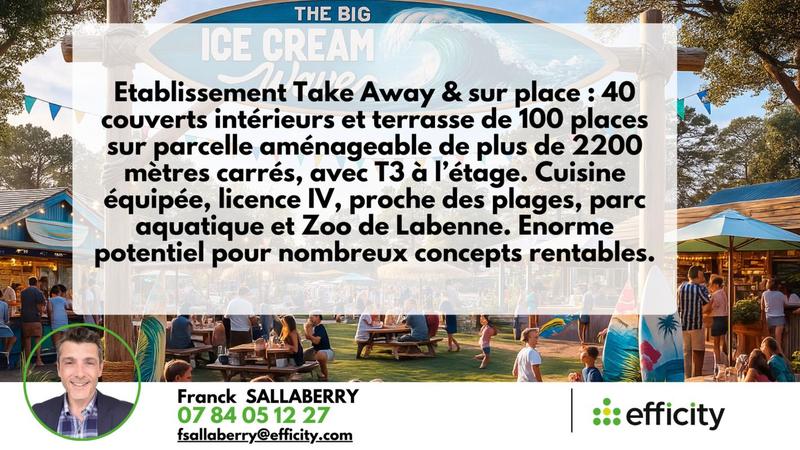 Fonds de commerce - Bureau - 250 m²