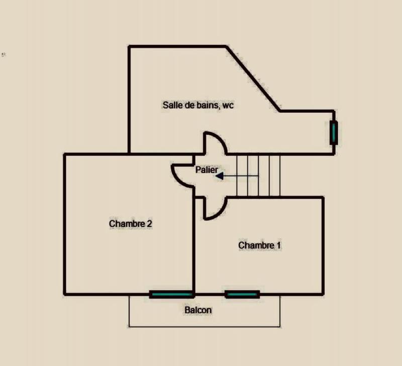 Maison - 64 m² - 3 pièces