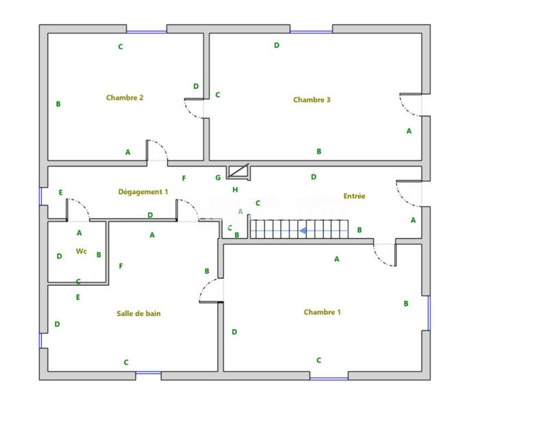Maison ancienne - 120 m² - 6 pièces