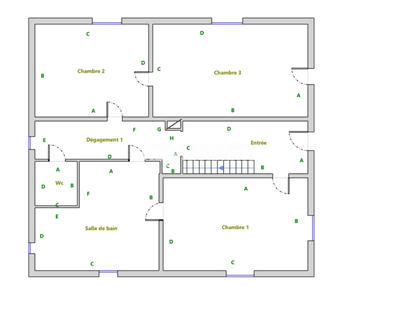 Maison ancienne - 120 m² - 6 pièces