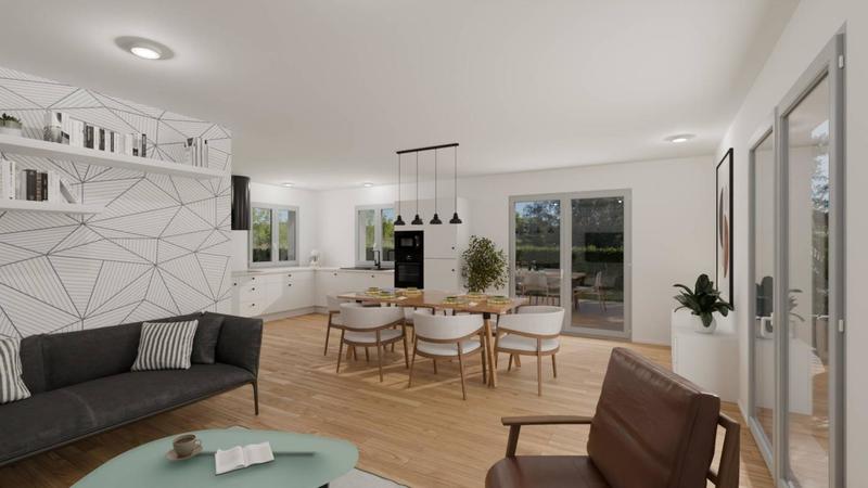 Maison - 93 m² - 4 pièces