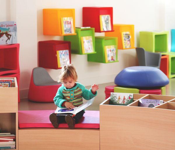 Matinée petite enfance à la médiathèque Aqua-Libris