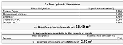 Local commercial - 37 m² - 3 pièces