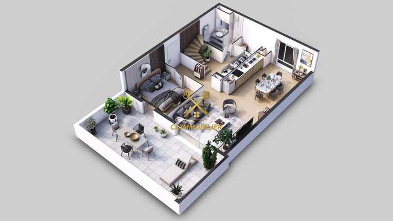 Appartement - 109 m² - 5 pièces