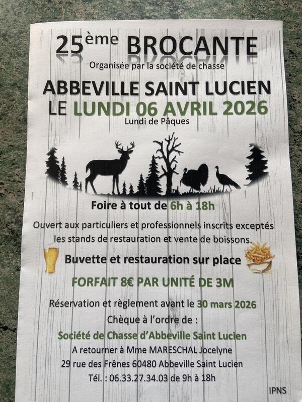 Brocante des chasseurs