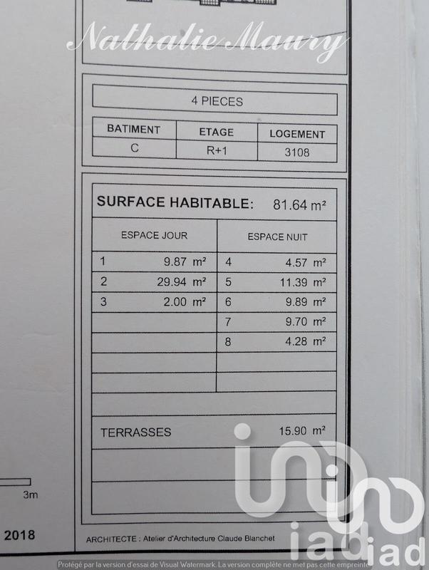 Appartement - 81 m² - 4 pièces